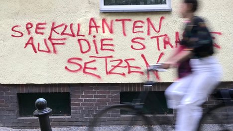 Graffiti: Spekulanten auf die Straße Graffiti: Spekulanten auf die Straße