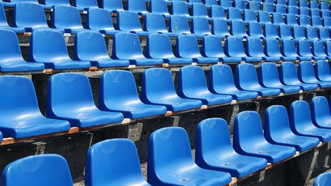 Sitzplätze im Stadion Sitzplätze im Stadion